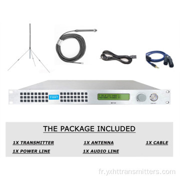 Équipement d&#39;émetteur FM pour station de radio